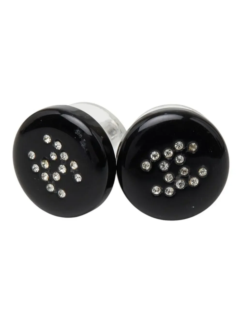 Chanel Cc Logo Round Stud Earrings #299621C48B